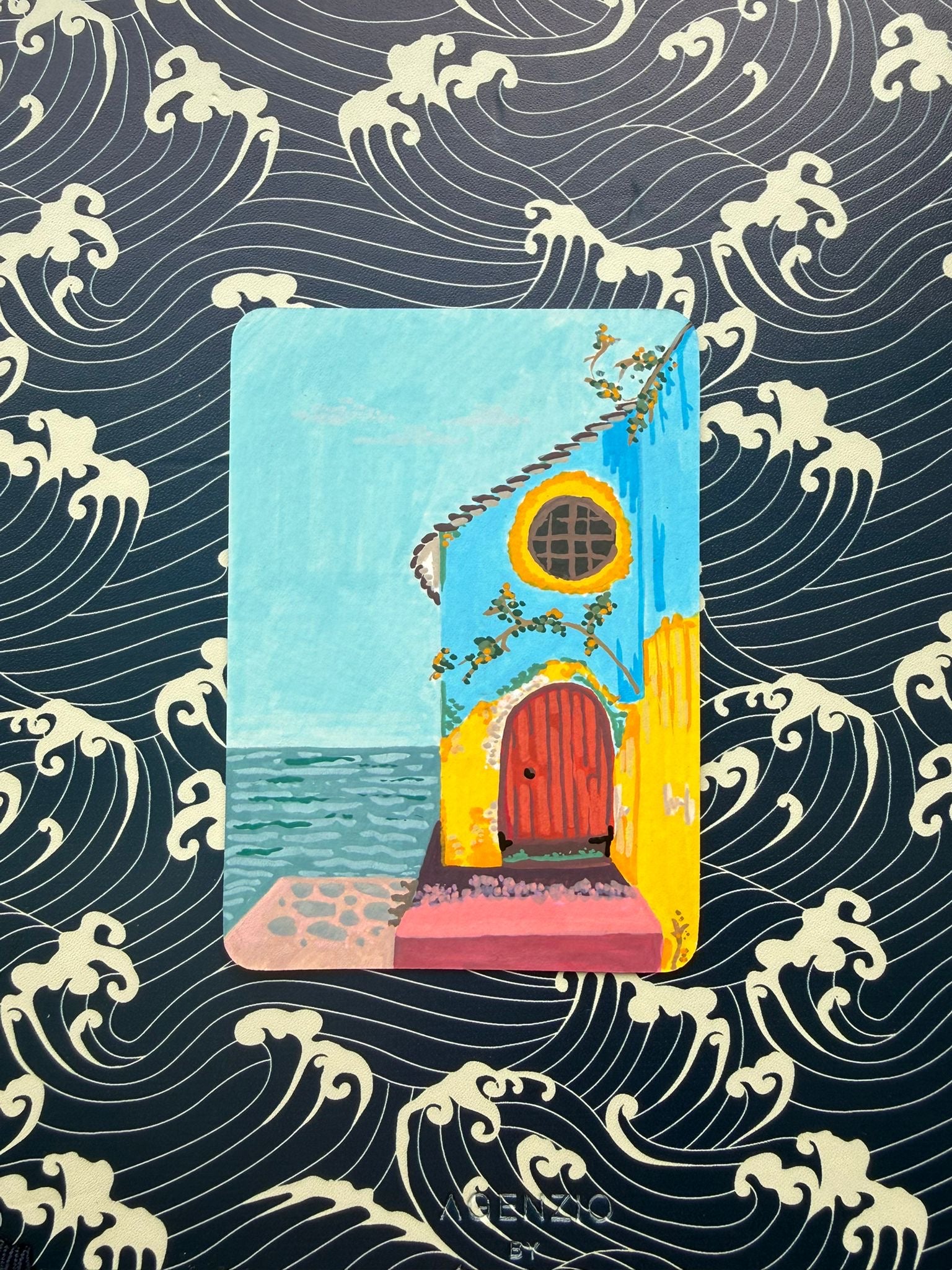 ACEO: Spanish villa