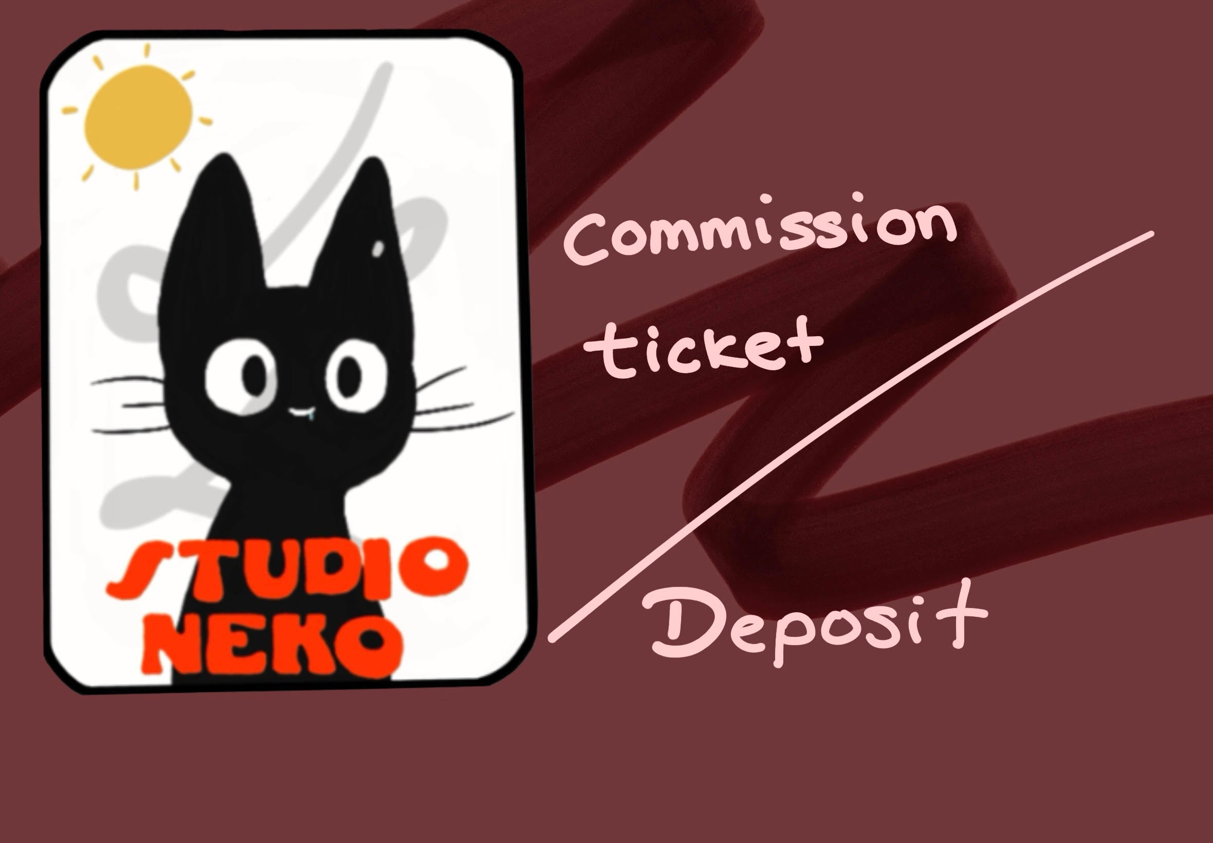 Commission slot DEPOSIT ONLY